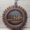 Wood and Paracord HOME wreath