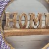 Wood and Paracord HOME wreath - Image 2