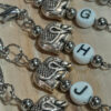 Crochet Hook Minders - Metal Elephant Beads - Image 2