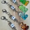 Crochet Hook Minders - Gummy Bear Square Beads