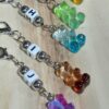 Crochet Hook Minders - Gummy Bear Square Beads - Image 2