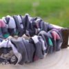 Scrunchie Key Chain Wristlet- Nightmare Before Christmas Design #1 - Image 3