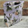 Notions/Pencil Bag - PURPLE FLORAL - Image 2