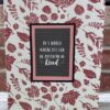 Planner/Junior Legal Pad Cover – BE KIND