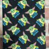 Fabric Covered Notebook - Grogu