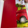 Red Truck LOVE themed altered composition notebook - Image 11