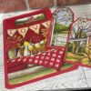 Red Truck LOVE themed altered composition notebook - Image 13