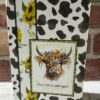 Refillable 5×8 Junior Legal Pad – Highland Cow (Farmhouse)