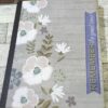 Altered Composition Notebook with Teal and Florals - Image 2
