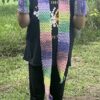 Stunning Crochet Accessories in Lilac and Lime - Image 10