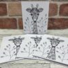 Zendoodle Giraffe Blank Note Cards - Image 2