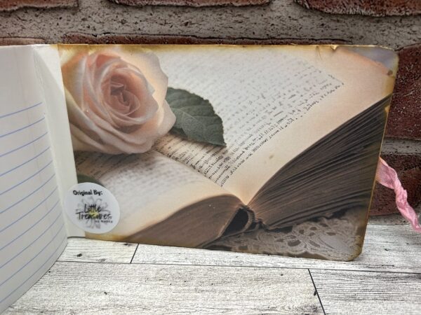 Whispers of Love Half-Sized Composition Notebook - Image 2
