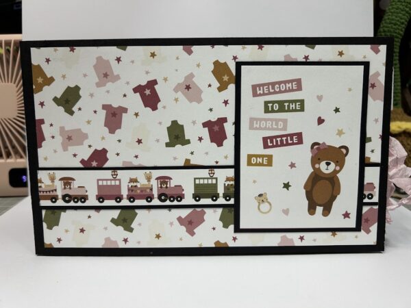 Baby Girl Paper Bag Journal