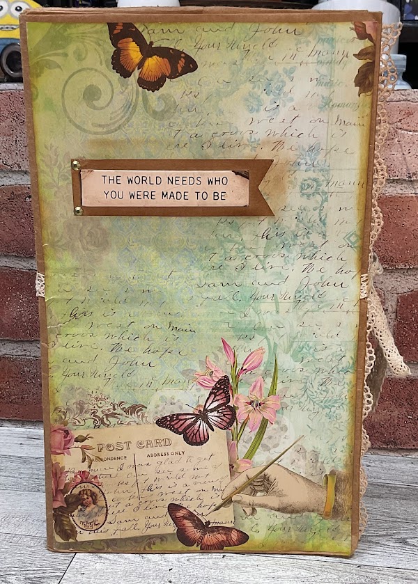 Large Paper Bag Junk Journal - Image 2