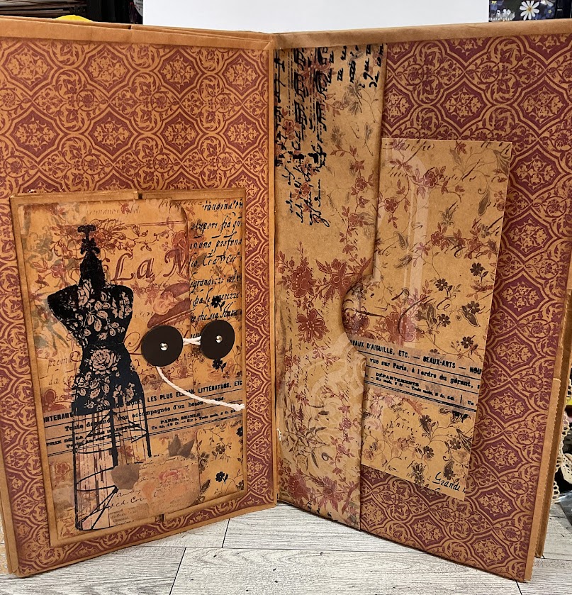 Large Paper Bag Junk Journal - Image 13