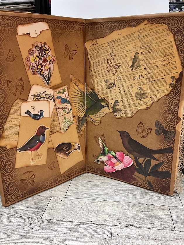 Large Paper Bag Junk Journal - Image 15