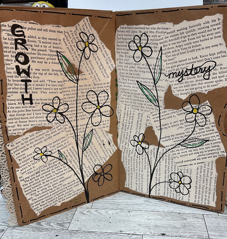 Large Paper Bag Junk Journal - Image 21