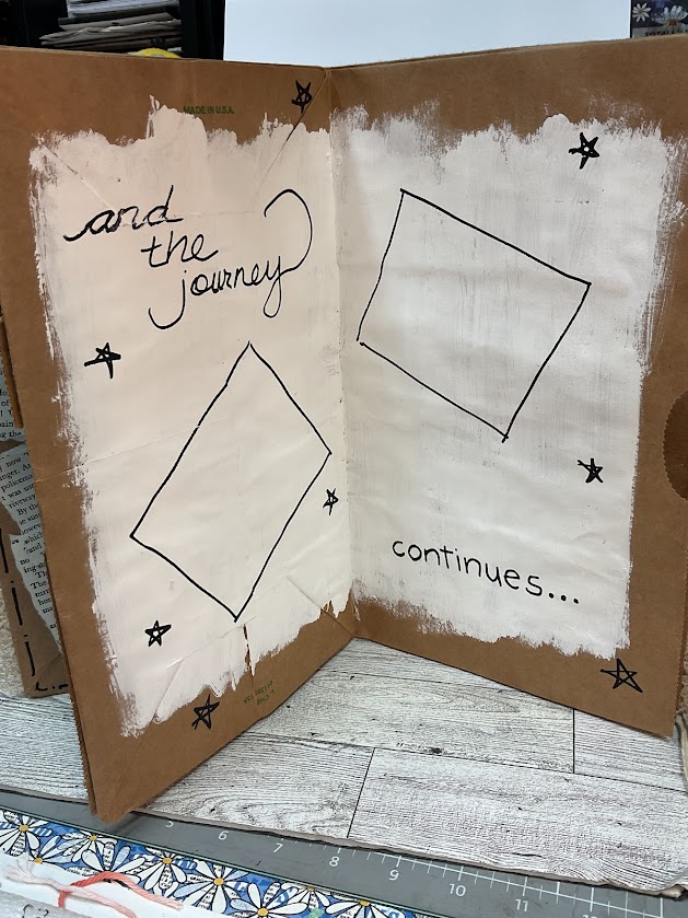 Large Paper Bag Junk Journal - Image 22